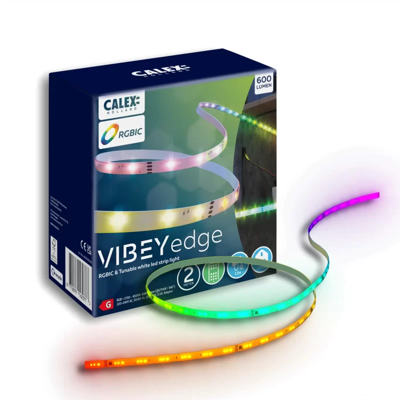 Calex Vibey LED Strip 2M RGBIC+CCT