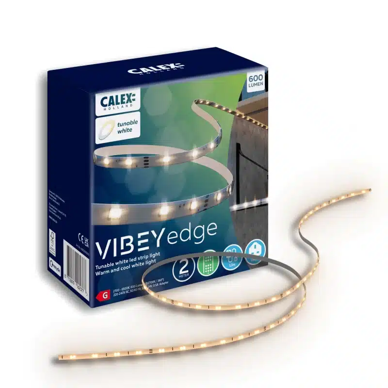 Calex Vibey Led Strip CCT 2m - Afbeelding 2